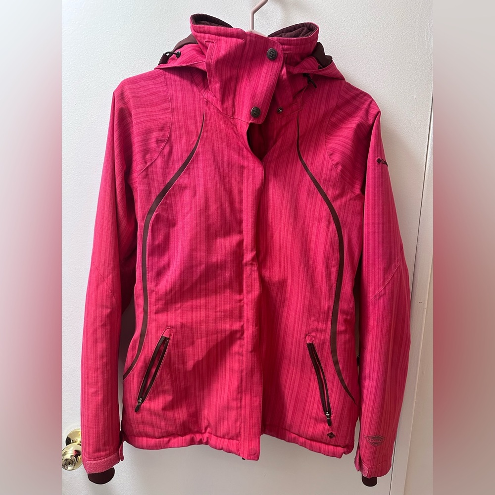 Columbia Jacket Pink Small